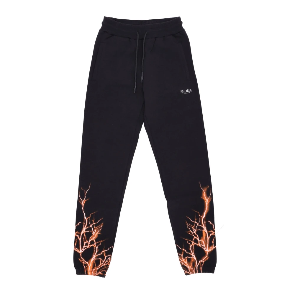 Phobia Archive Uomo Nero Pantaloni, Xl, New,