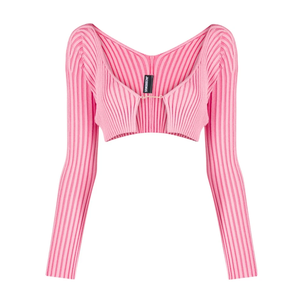 Jacquemus Pralu Stickat Pink, Dam