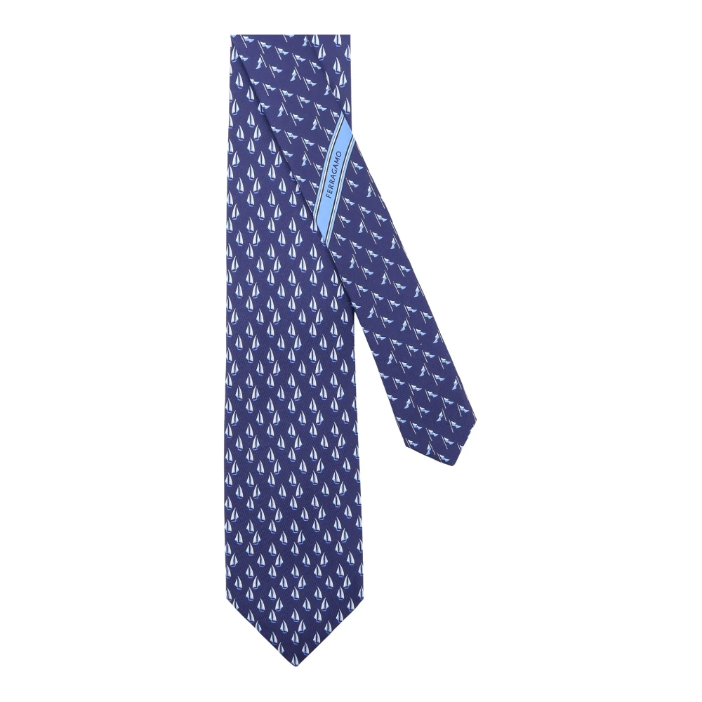 Ferragamo Uomo Blu Accessori, Taglia Unica, New,