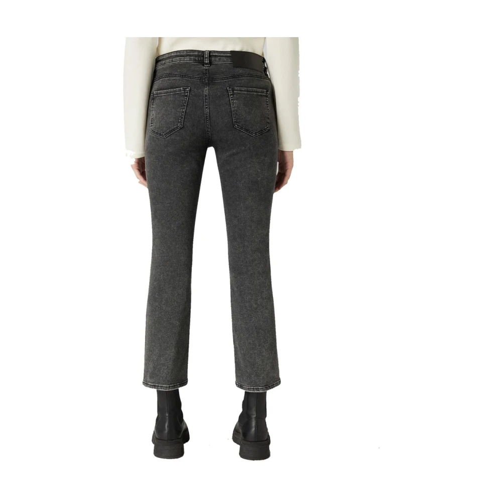 Trussardi Slim-fit Denim Broek Gray Dames