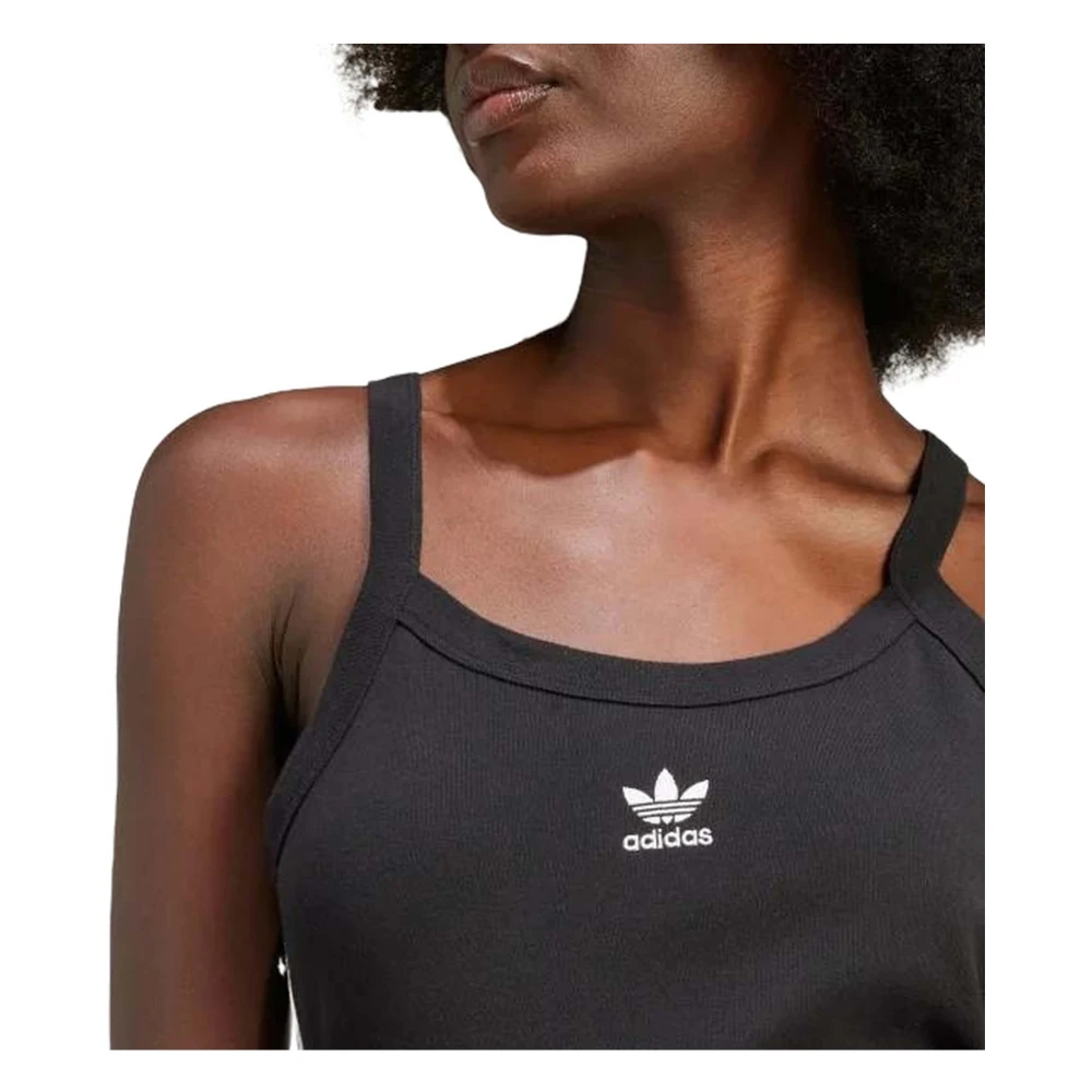 Adidas 3 S Tank Top Black Dames