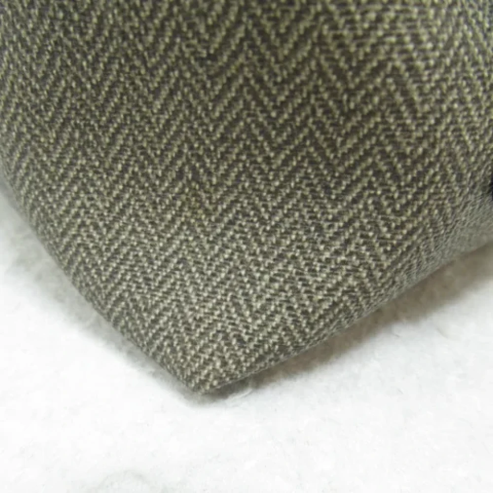 Bvlgari Vintage Pre-owned Coated canvas pouches Brown Dames