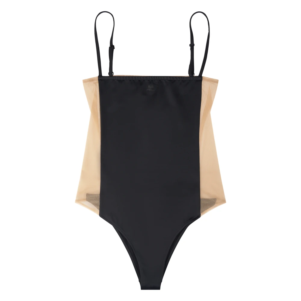 Courrèges Zwarte Top voor Vrouwen Black Dames