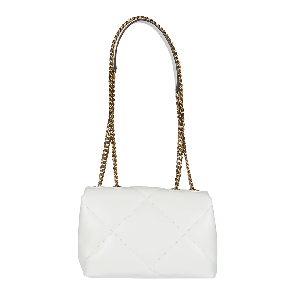 TORY BURCH Diamanten Schoudertas met Kira Design White Dames