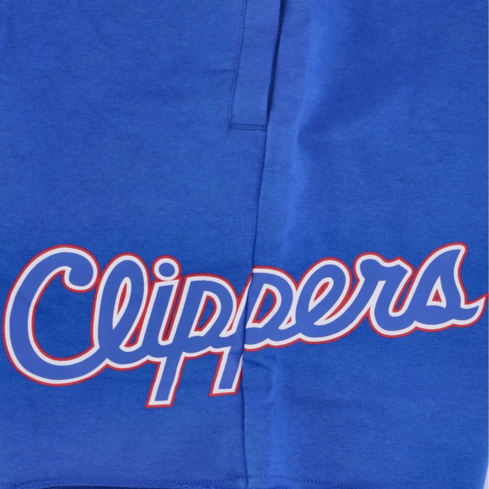 Mitchell & Ness NBA Game Day French Terry Shorts Blue Heren