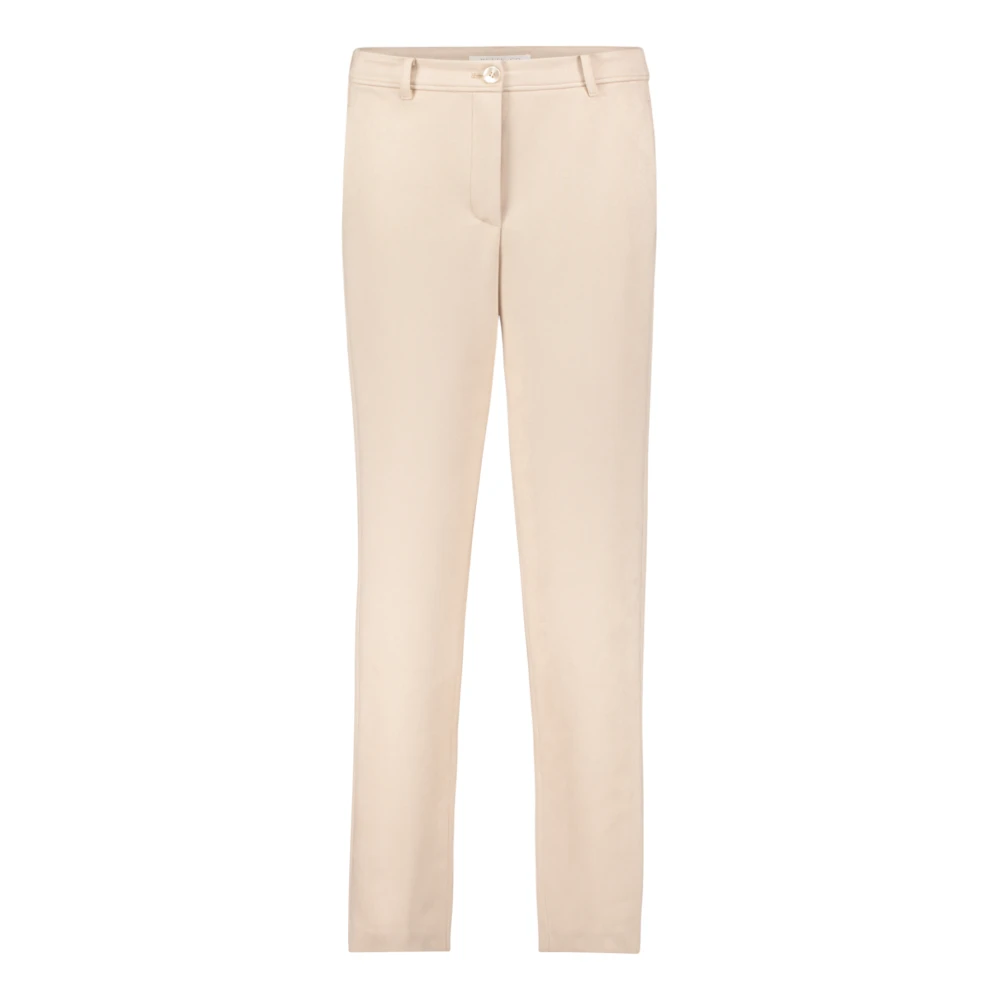 Betty & Co Wijde broek Beige Dames