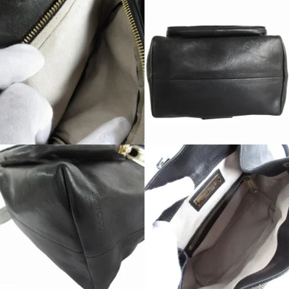 Jimmy Choo Pre-owned Leather backpacks Black Dames