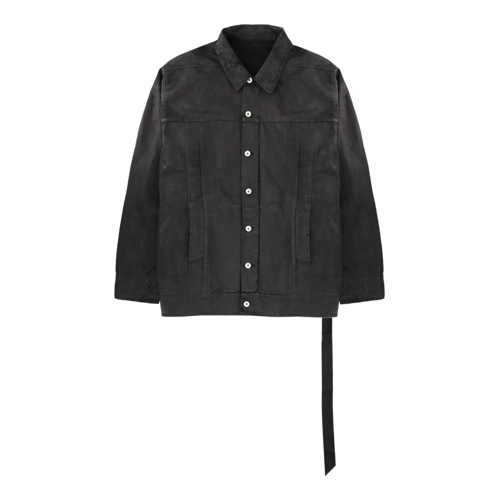 Rick Owens Uomo Nero Giacche, Xl, New,