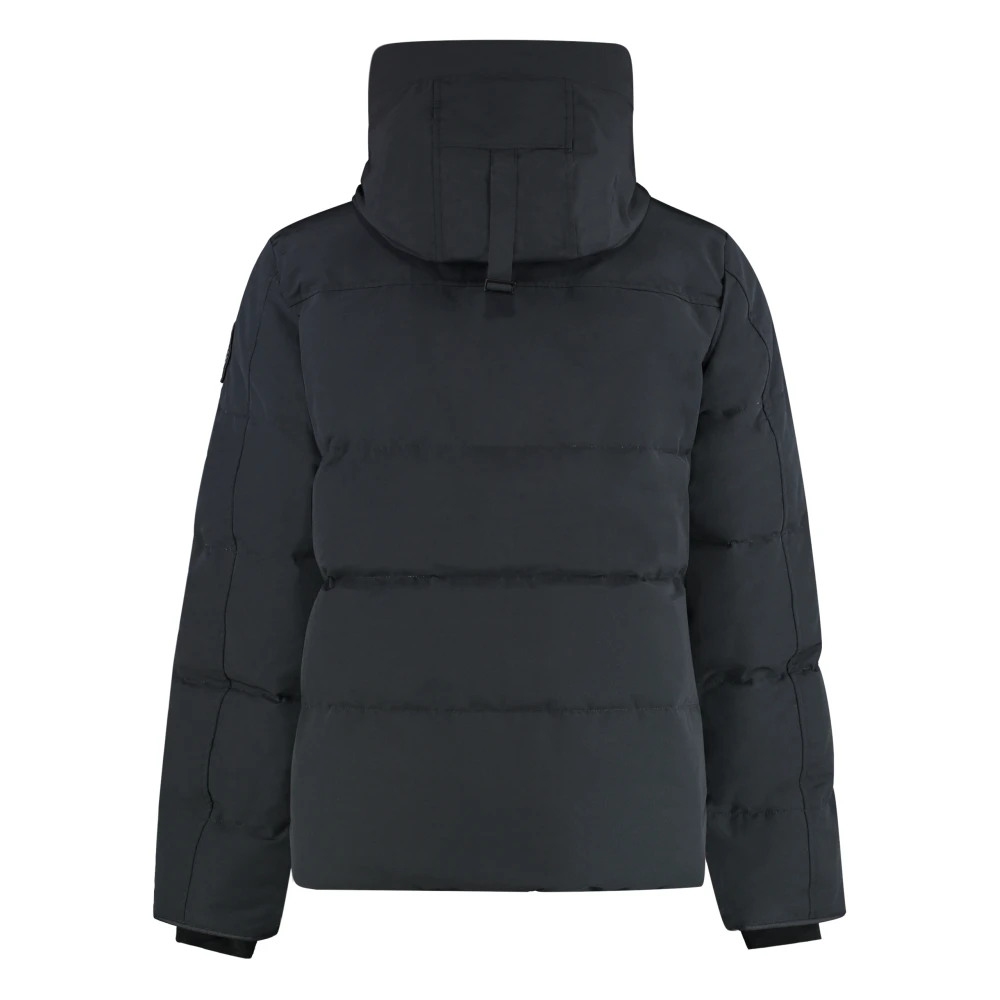 Canada Goose Technische Stof Parka met Donsvulling Black Heren