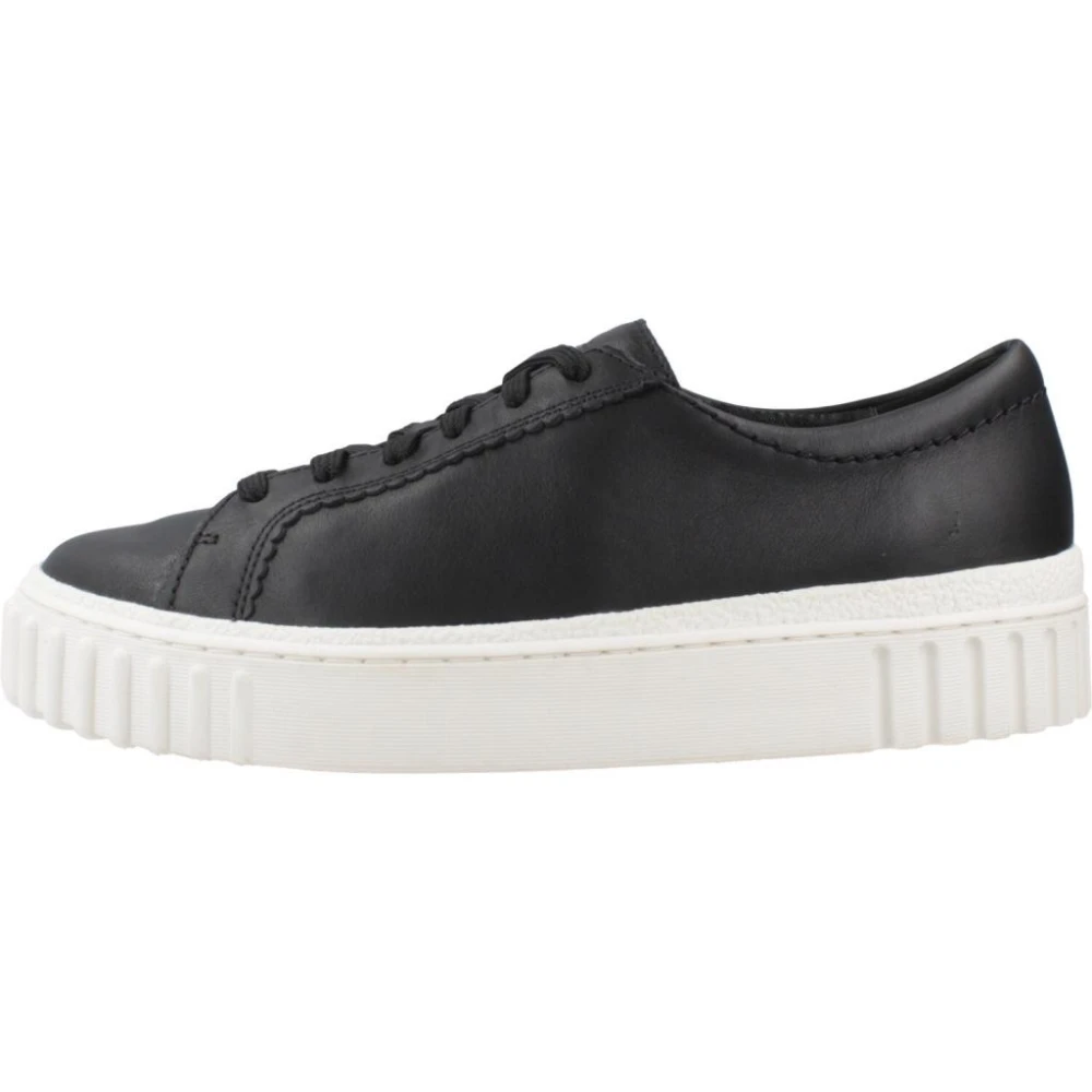 Clarks Mayhill Walk Sneakers Dames Schoenen Zwart