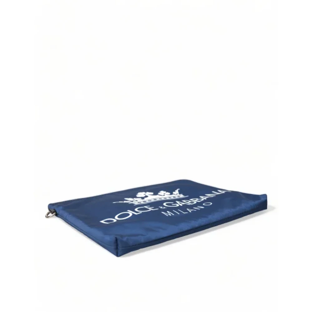Dolce & Gabbana Pre-owned Fabric clutches Blue Dames