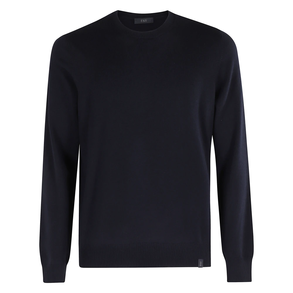 Knitwear > Round-neck Knitwear - - Fay - Modalova