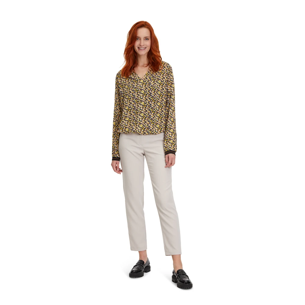 Betty Barclay Gestippelde slipblouse Multicolor Dames