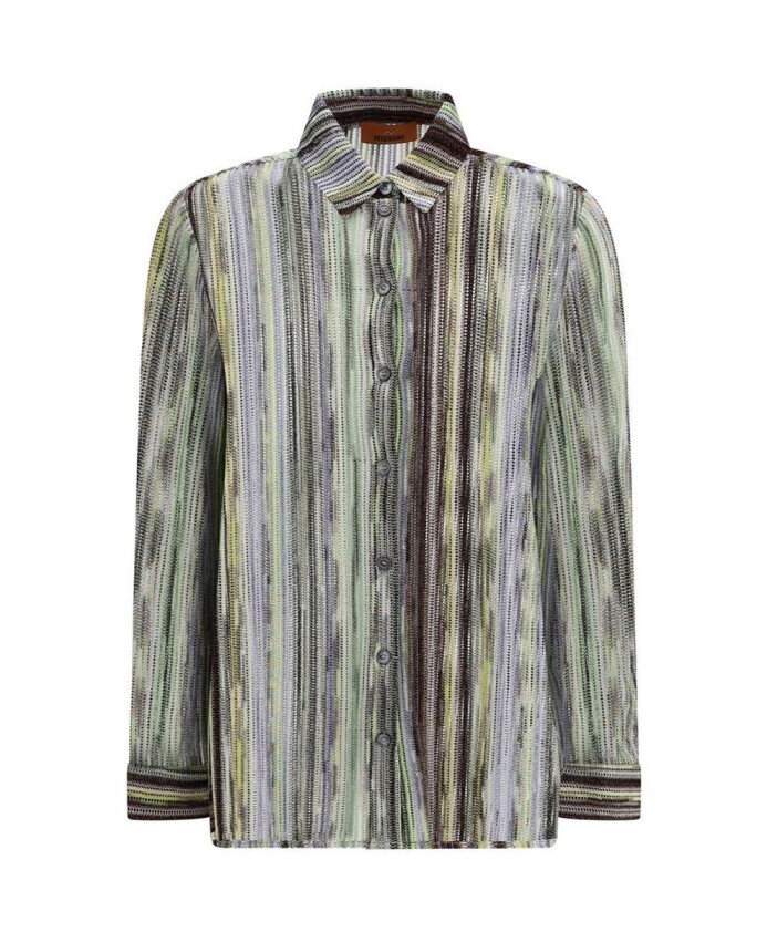 chemise-a-motif-iconique-avec-col-classique