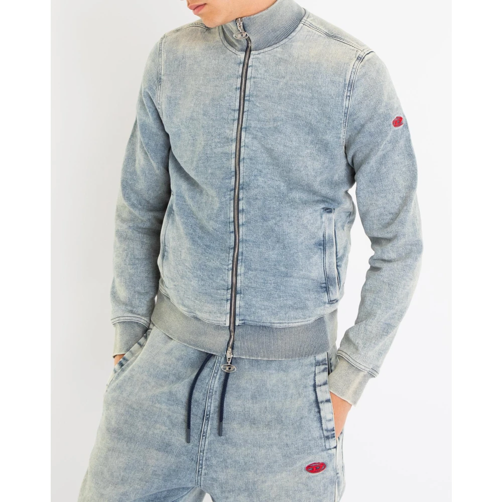 Diesel Heren Stijlvolle D-Buzee Sneakers Blue Heren