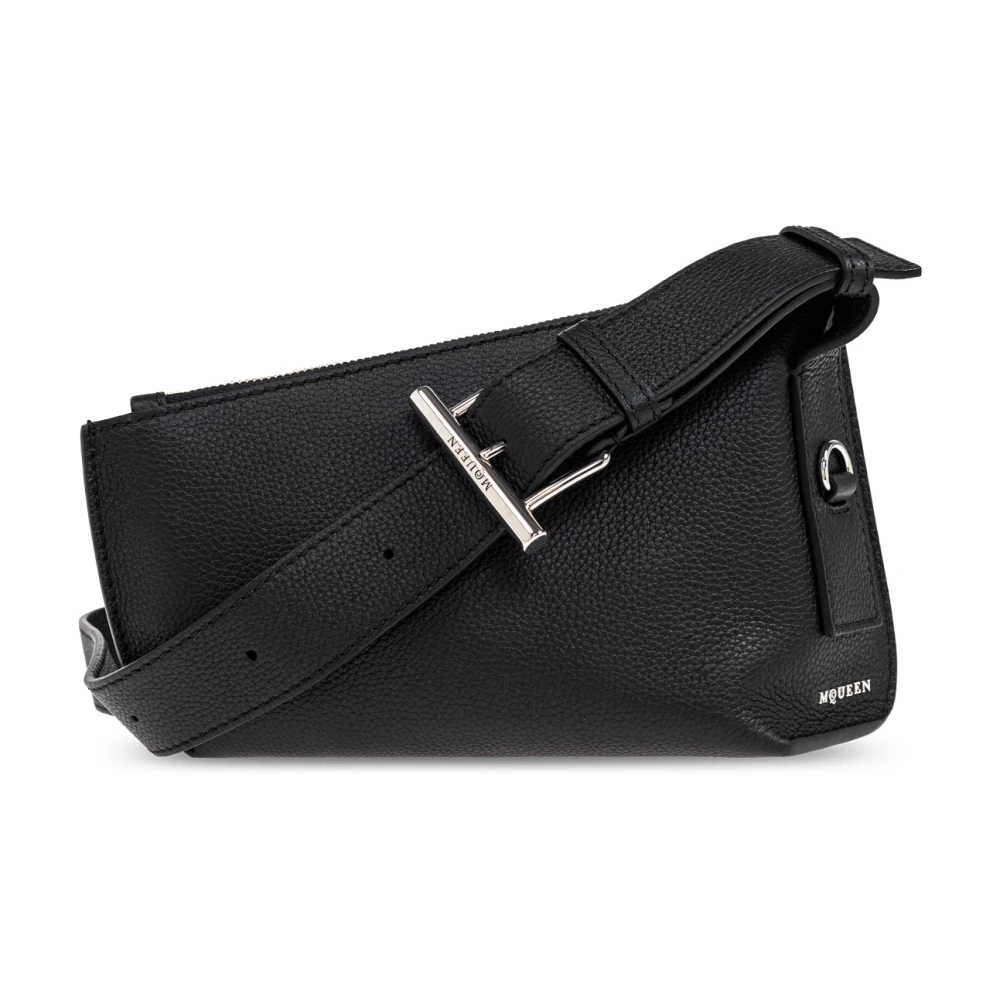 Alexander mcqueen Zwart Zilver Sling Pouch Black Dames