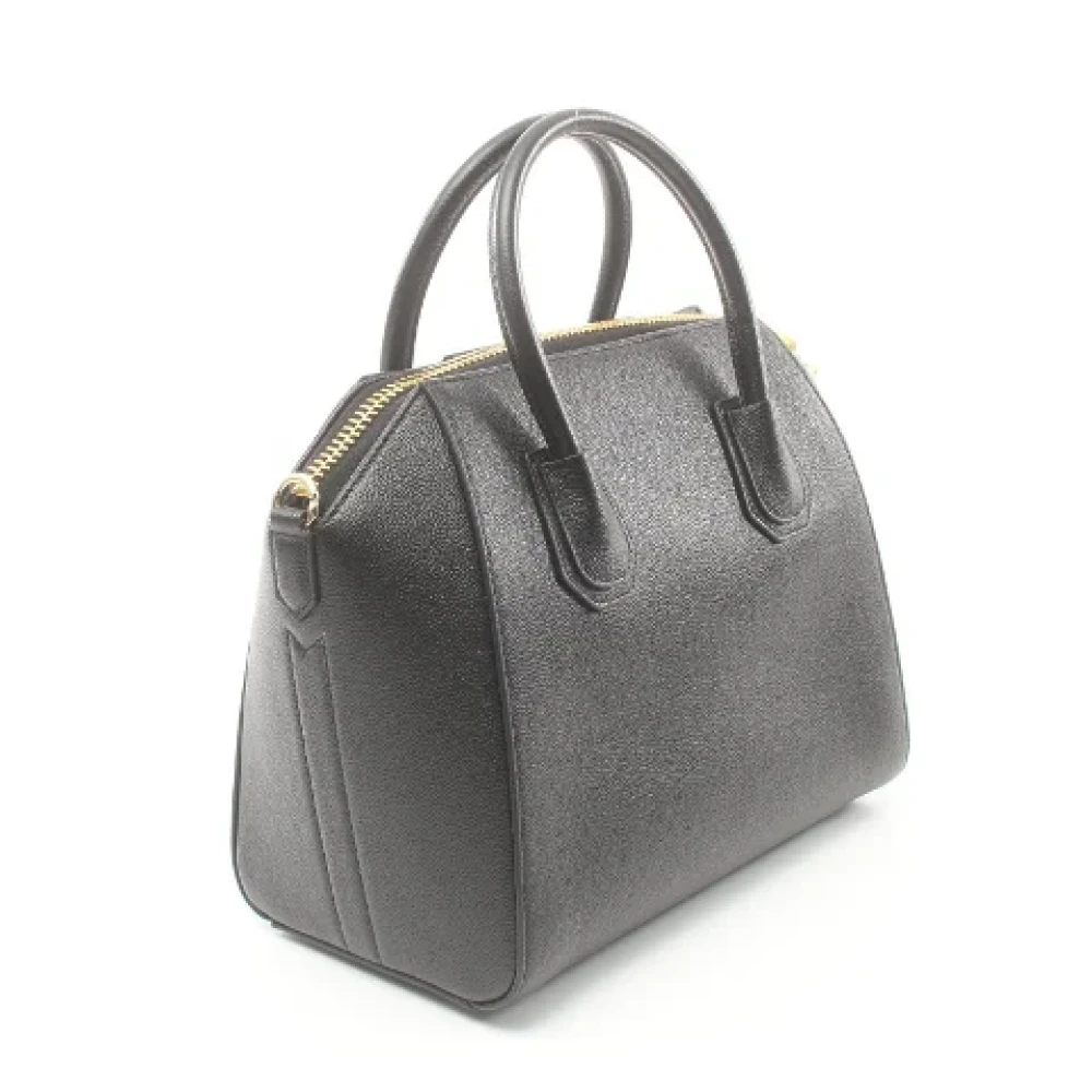 Givenchy Pre-owned Leather handbags Black Dames