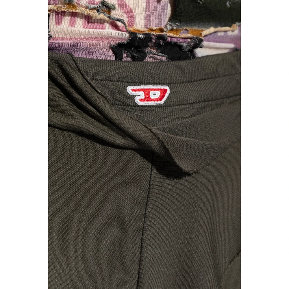 Diesel Sweatpants P-Ovedel-P1 Gray Dames
