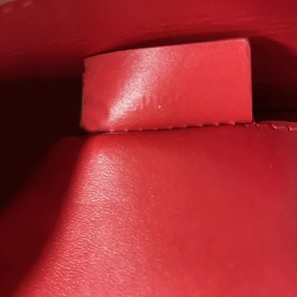 Chloé Pre-owned Leather shoulder-bags Red Dames