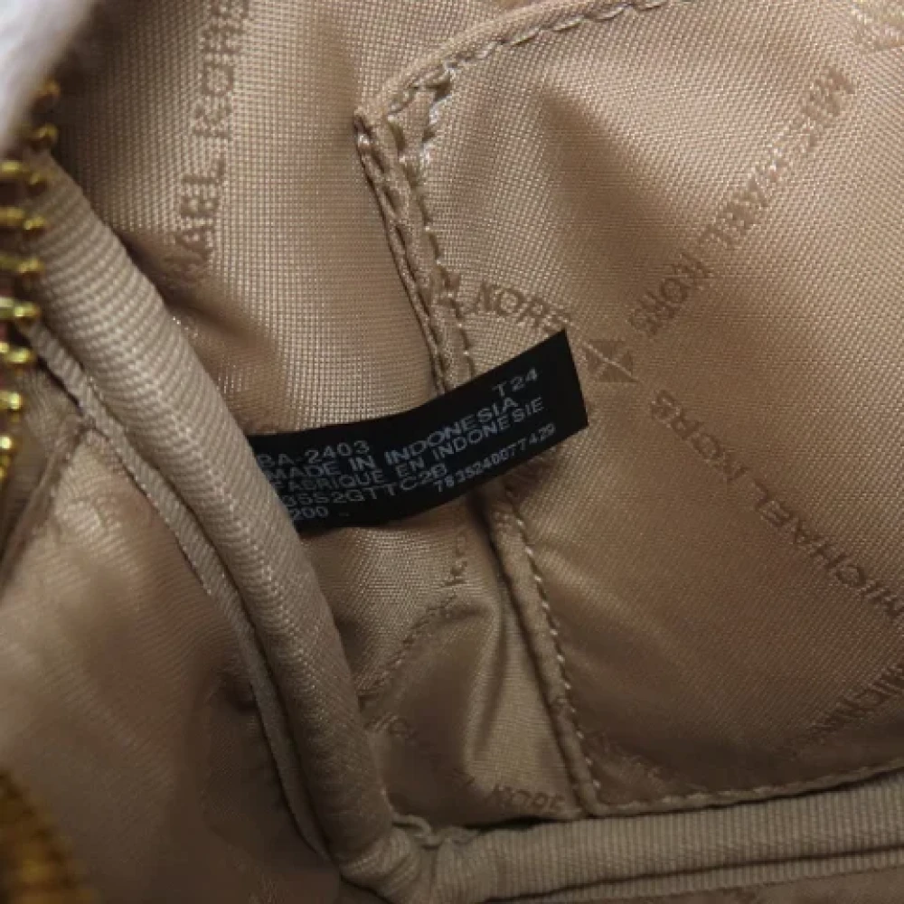 Michael Kors Pre-owned Canvas shoulder-bags Brown Dames