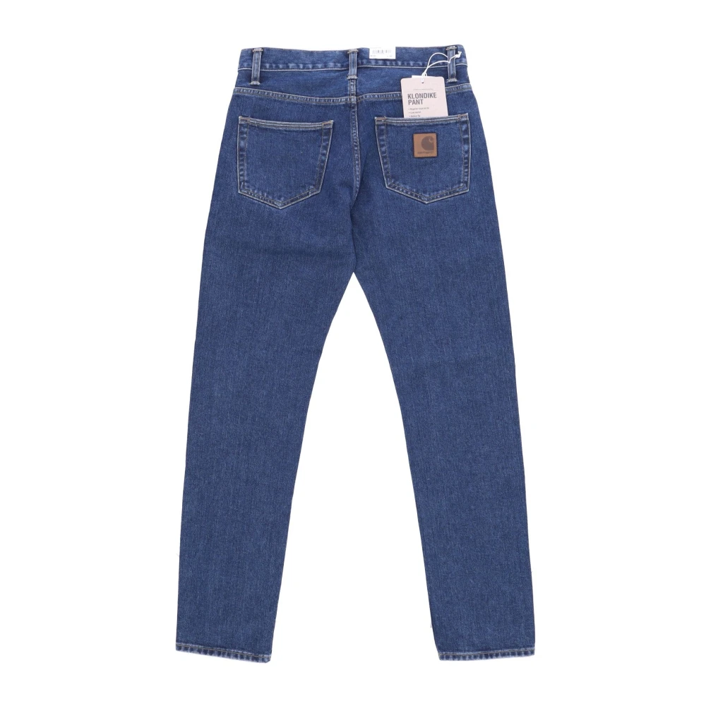 Carhartt WIP Slim Fit Denim Jeans Blue Heren
