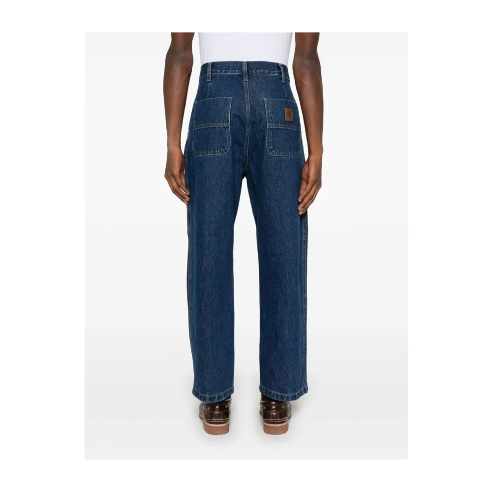 Carhartt WIP Stijlvolle Jace Pant voor Mannen Blue Heren