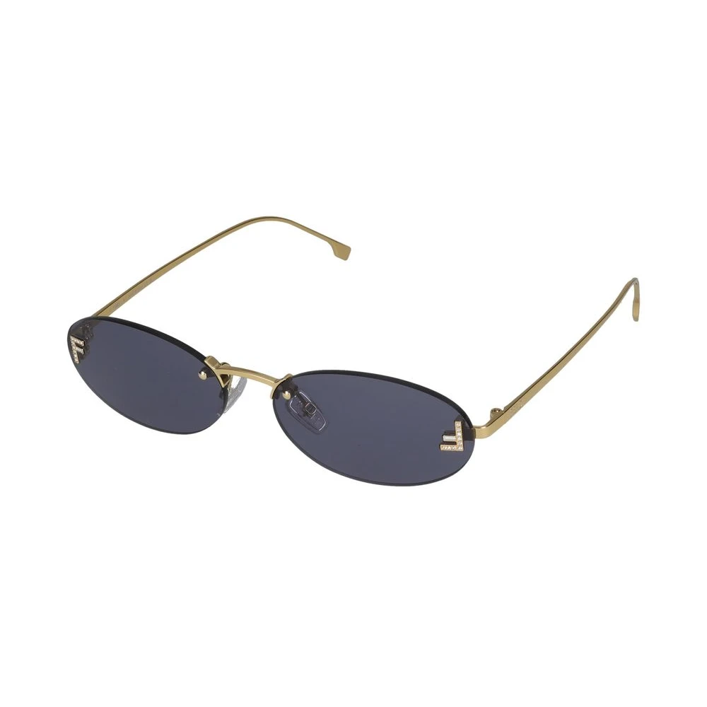 Fendi Women's Yellow Sunglasses, 54 Mm, First Crystal Sunglasses