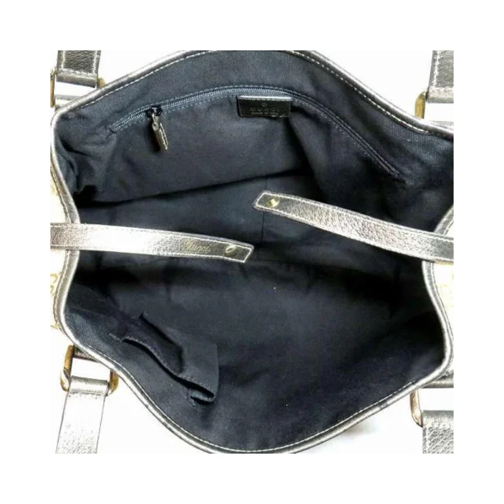 Gucci Vintage Pre-owned Cotton handbags Beige Dames