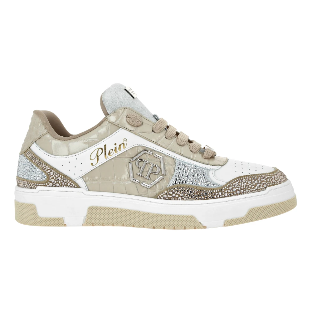 Philipp Plein Low Top Sneakers Mix Strass Cocco unisex Schoenen Veelkleurig Multicolor