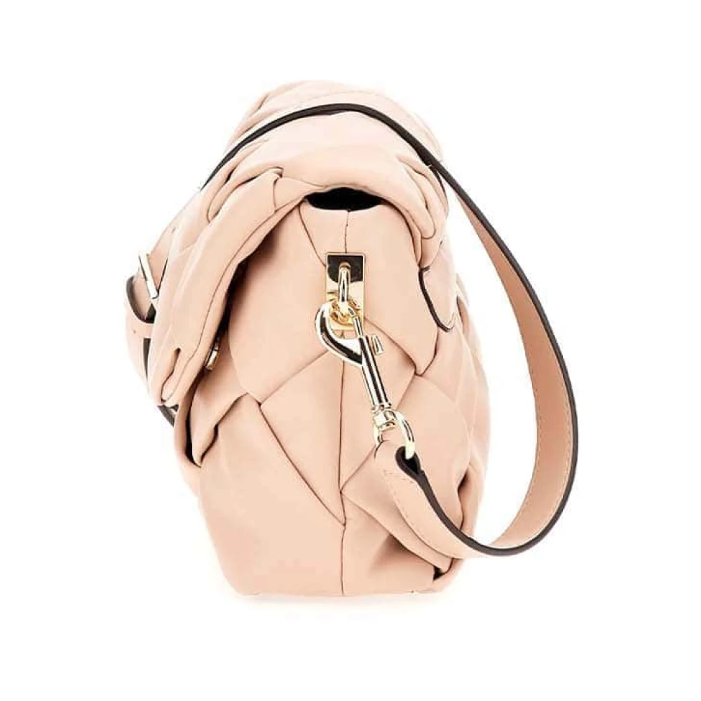 Guess Veelzijdige Beige Gewatteerde Zaina Tas Beige Dames