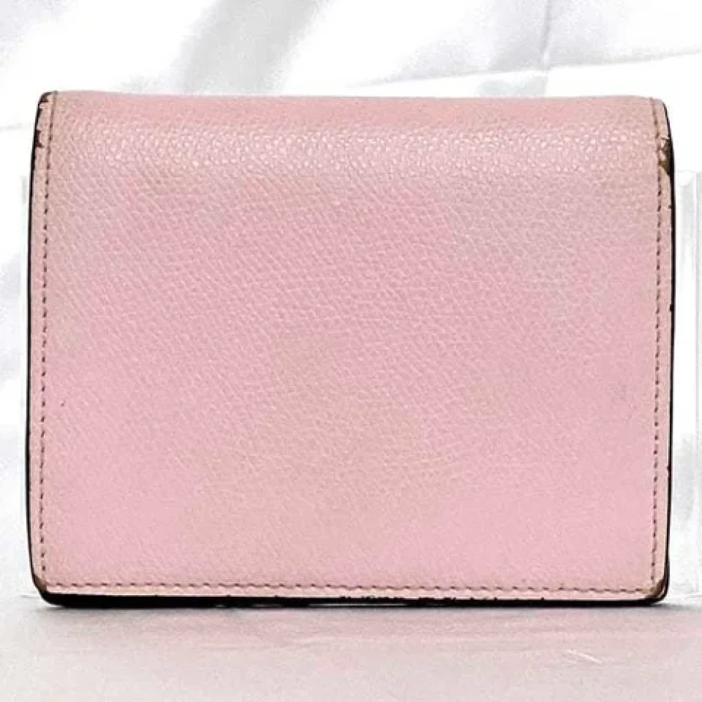 Fendi Vintage Pre-owned Leather wallets Pink Dames