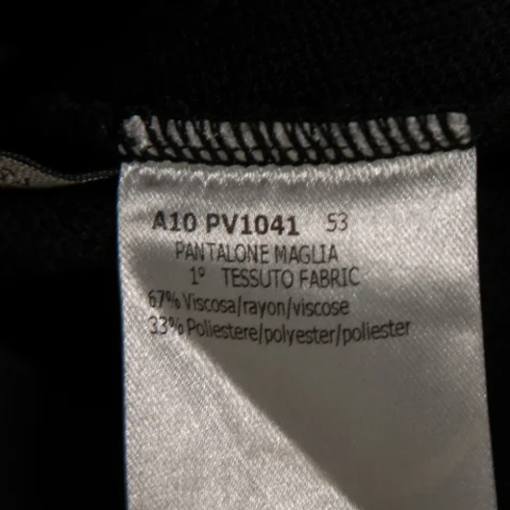 Giambattista Valli Pre-owned Fabric bottoms Black Dames