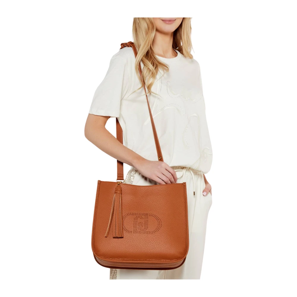 Liu Jo Stijlvolle Winkelmand Brown Dames