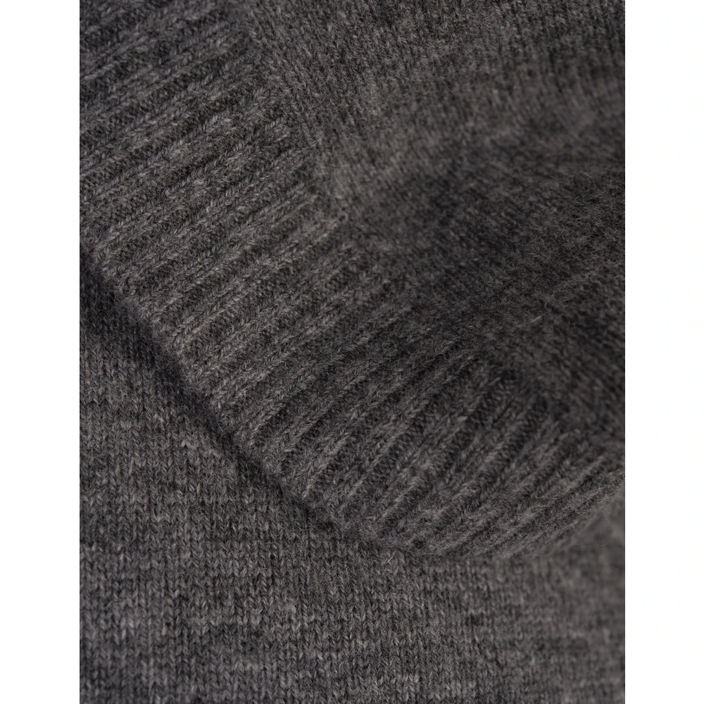 Vince Zachte Wol Cashmere Blend Hoodie Gray Heren