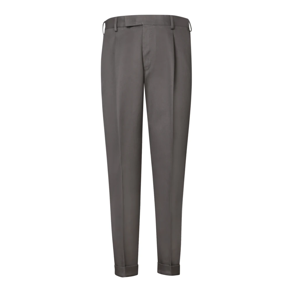 PT Torino Elegante Grijze Broek voor Mannen Gray Heren
