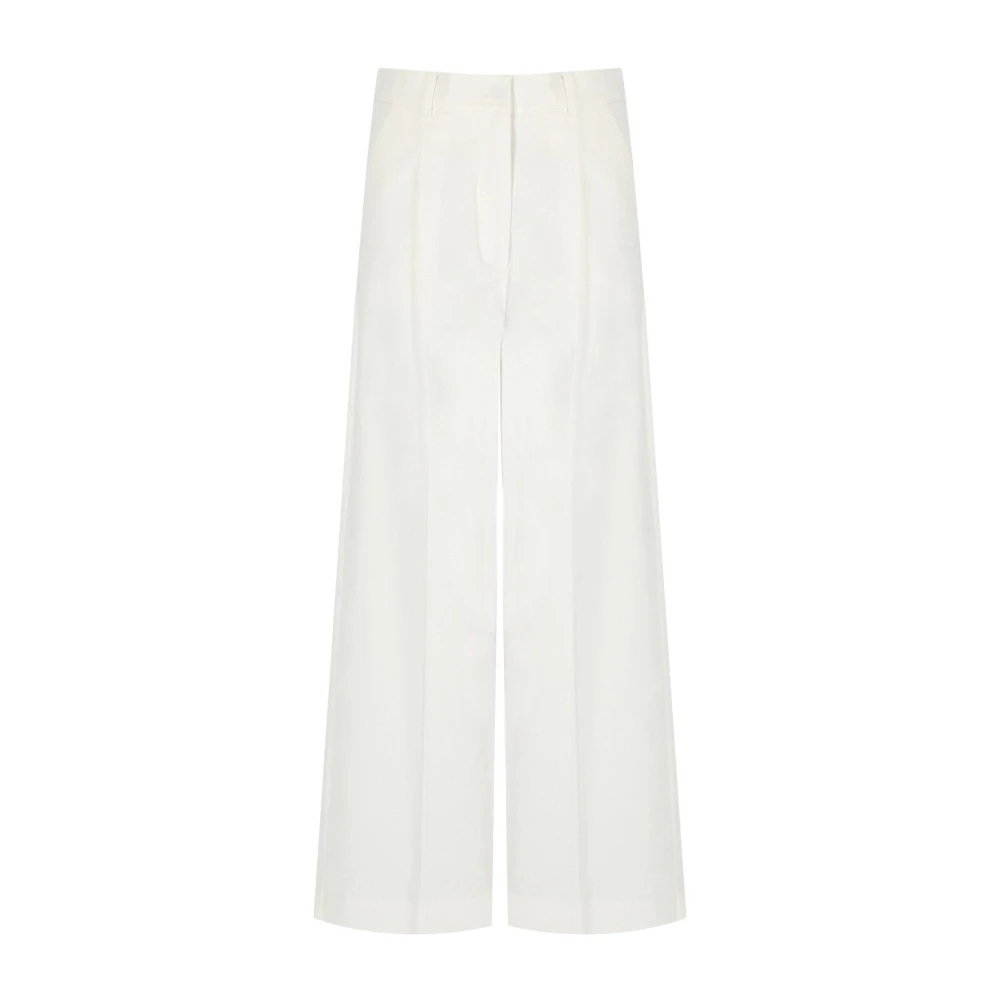 Weekend Max Mara Mujer Blanco - Pantalones Bellico - Trousers - 2XS