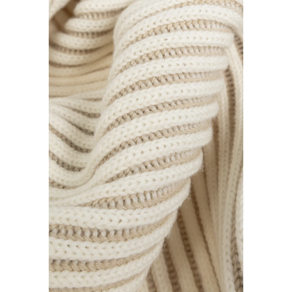 Stone Island Wollen sjaal Beige Heren