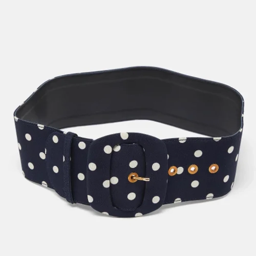 Moschino Pre-Owned Pre-owned Fabric belts Blue Dames