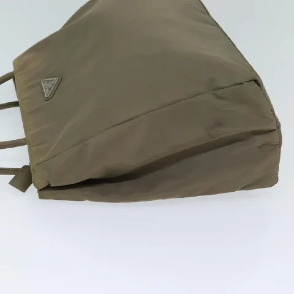 Prada Vintage Pre-owned Fabric prada-bags Gray Dames