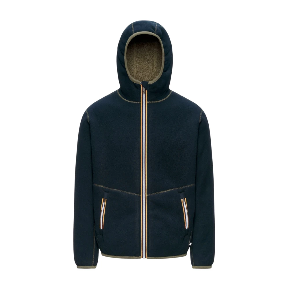 K-Way Uomo Blu - Jack Sherpa Polar Double - Jackets - L