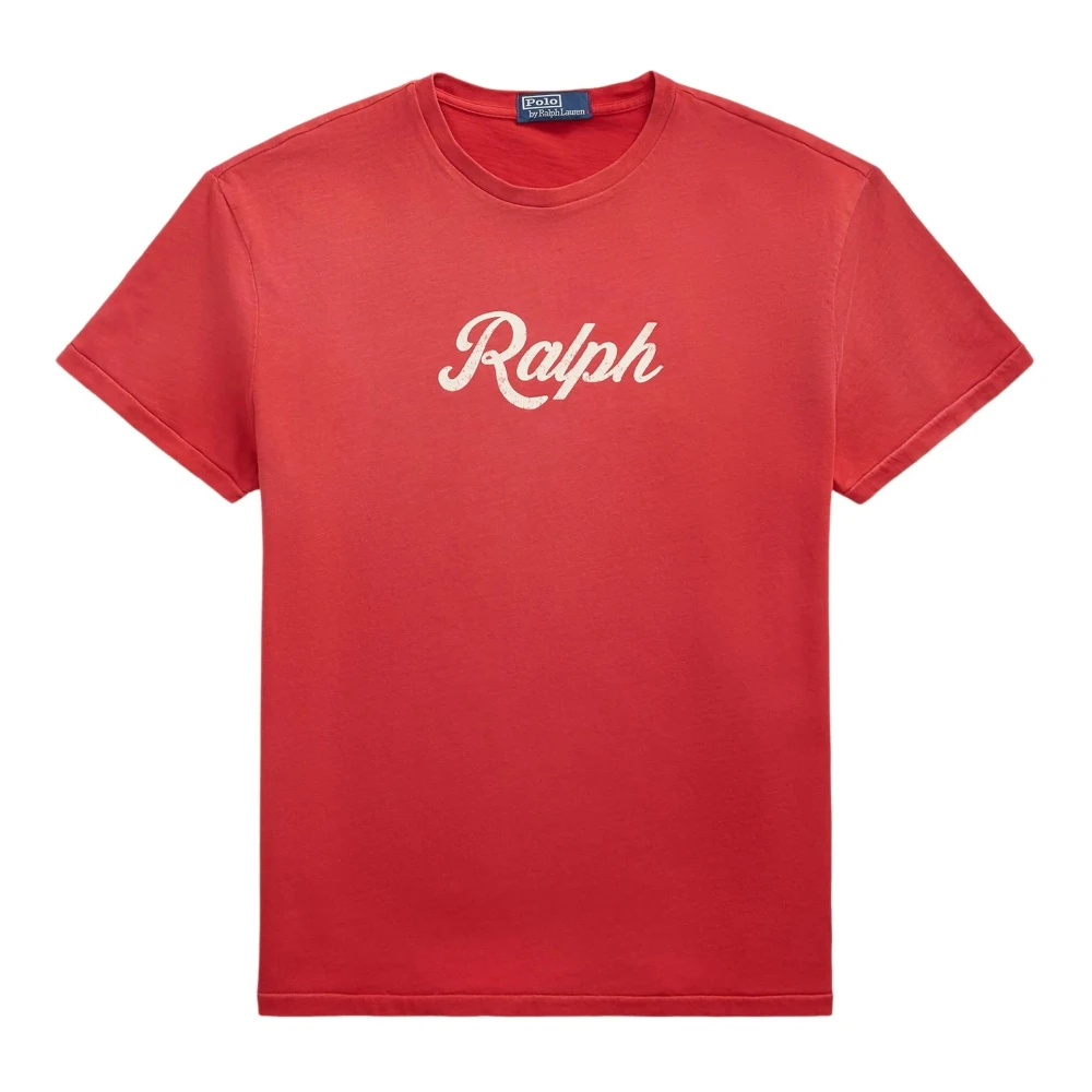Polo Ralph Lauren Uomo Rosso Top, Xl, New,