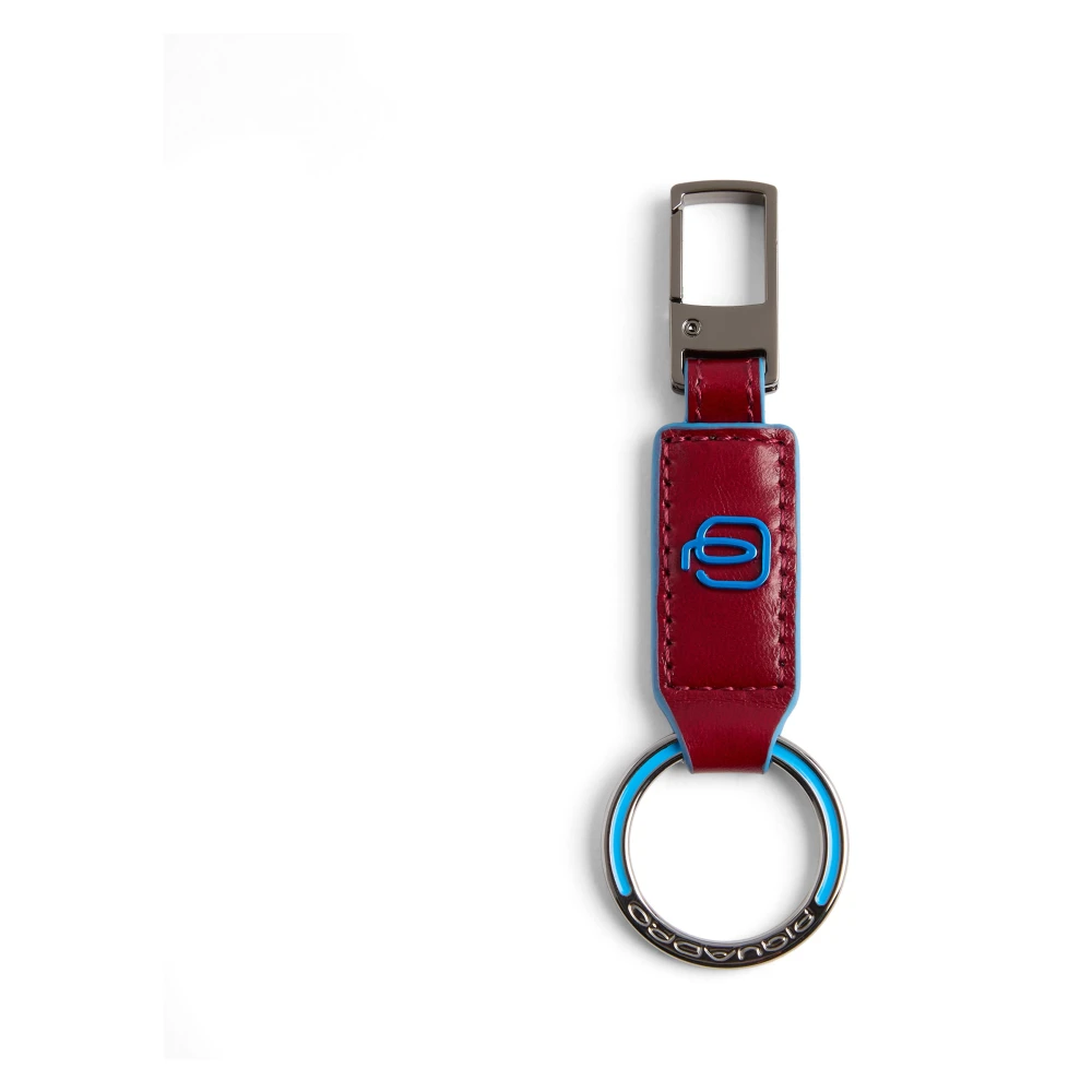 Piquadro Unisex Rouge Accessoires, Taille: One Size Porte-Clés Mousqueton
