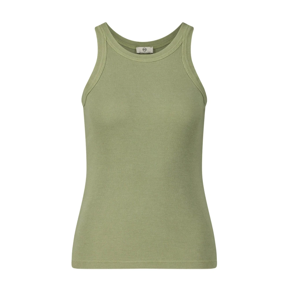 Adriano goldschmied Sleeveless Tops Green Dames