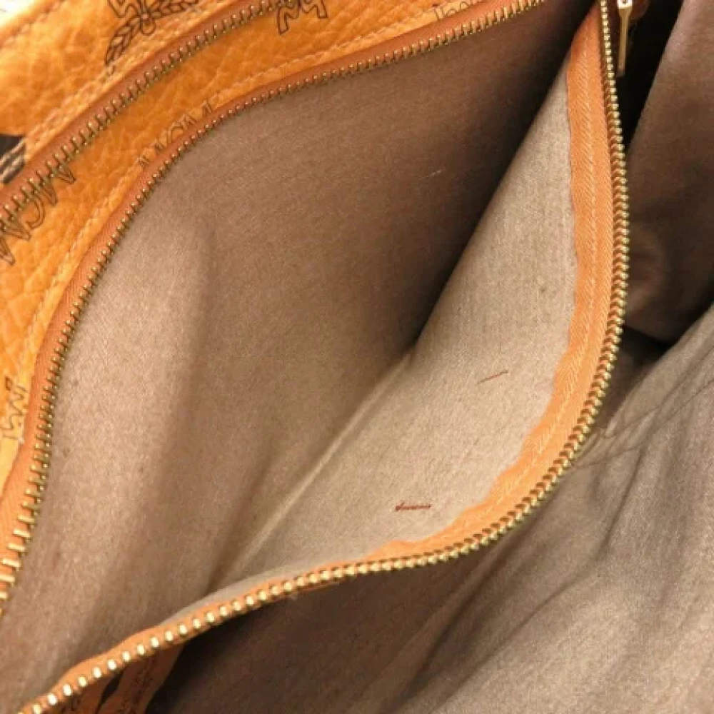 MCM Pre-owned Fabric totes Brown Dames