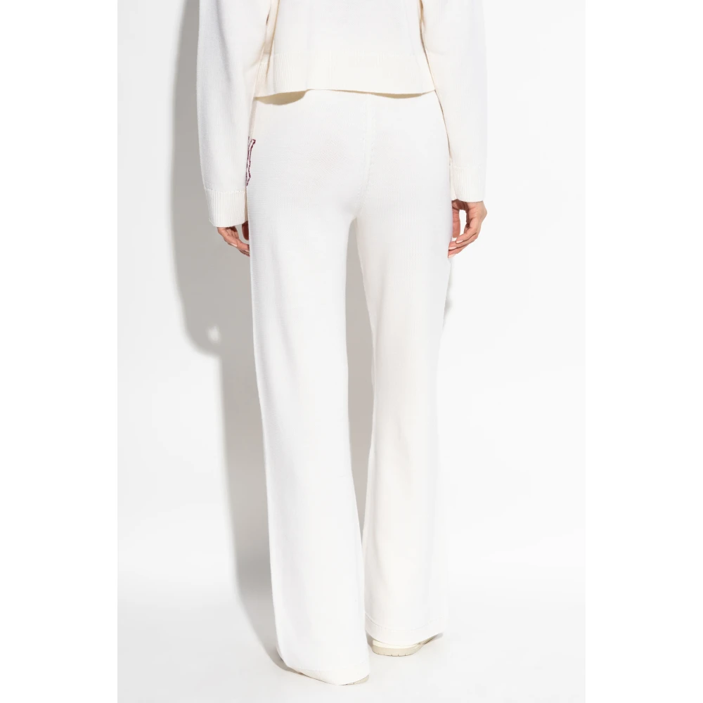 Amiri Wollen broek Beige Dames