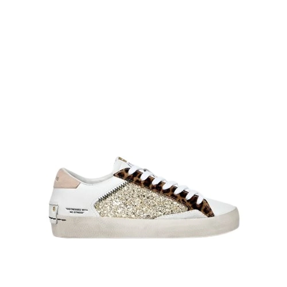 Crime London Leopard Shine Sneaker Dames Schoenen Veelkleurig Multicolor