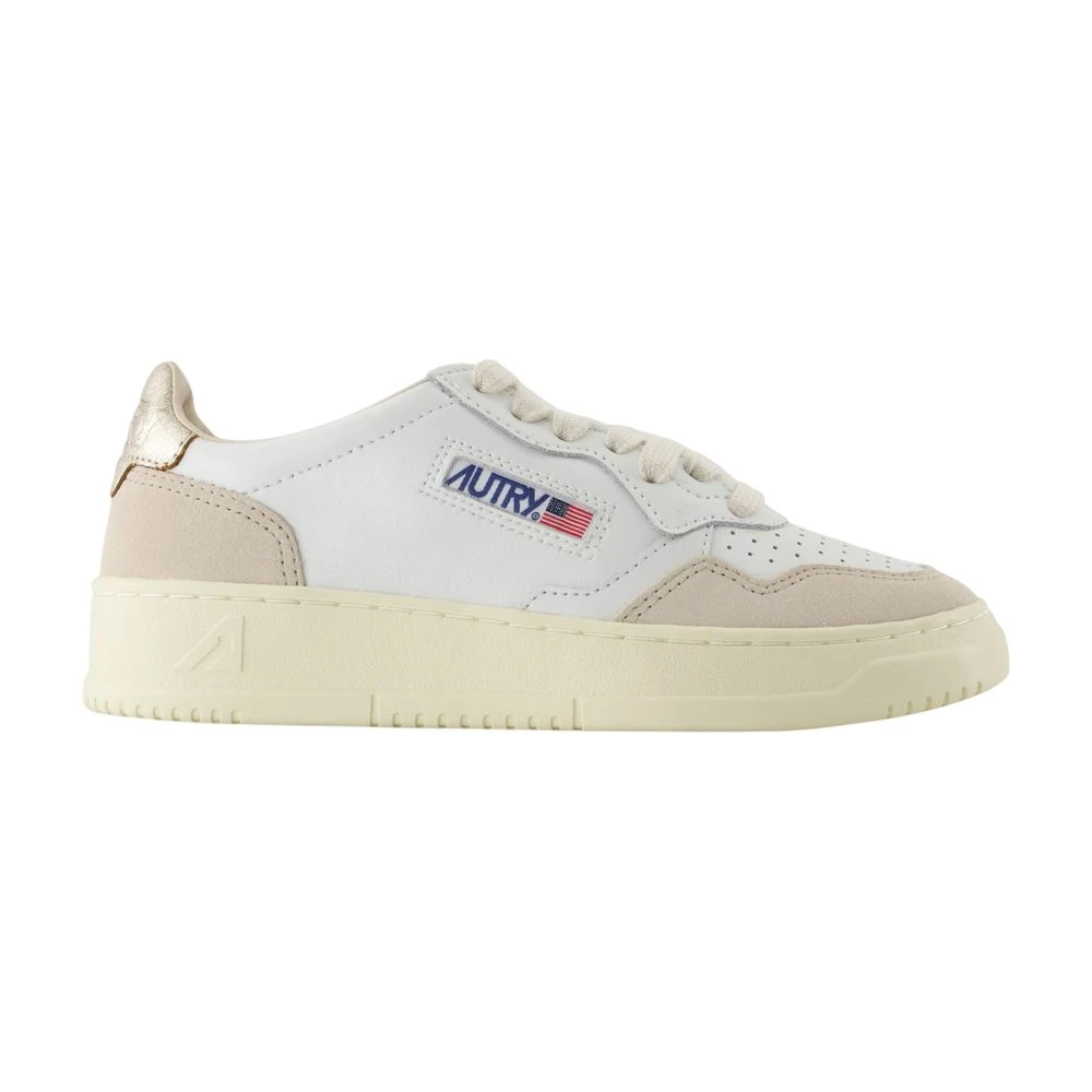 Autry Women's White Sneakers, 5 Uk, Medalist Trainers