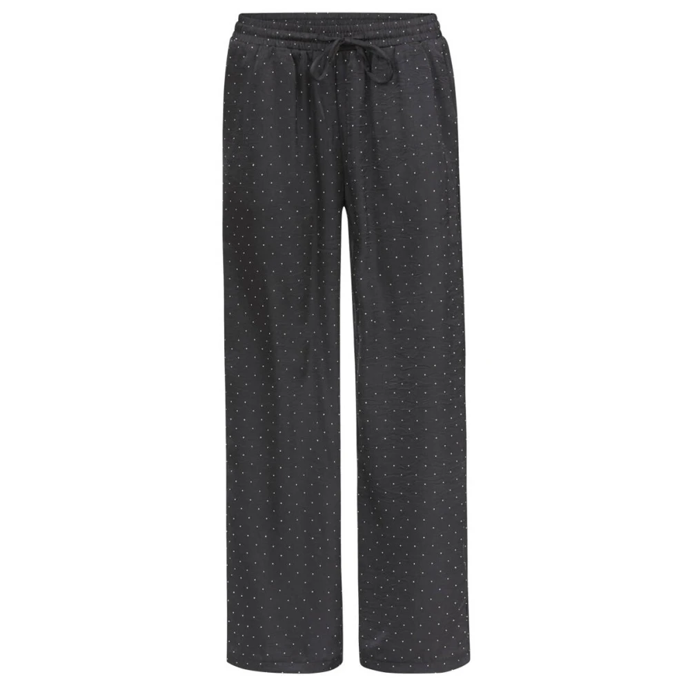 Sisters Point Elegante Zwarte Broek Black Dames