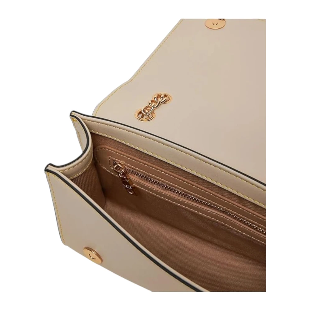 Love Moschino Stijlvolle Dames Schoudertas Beige Dames