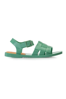 Gröna Basket Sandaler